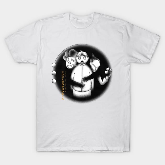 Coulrophobia - Fear of clowns T-Shirt by Ferdi Everywhere